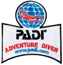 Emblème Adventure Diver PADI